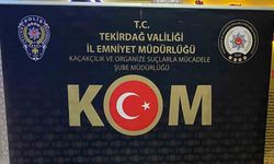 Tekirdağ’da 115 bin adet makaron ele geçirildi