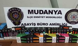 Mudanya emniyetinden kaçakçılara operasyon