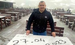 Uludağ’da nisan ayında kar sürprizi