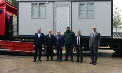 Hatay Samandağ’a 40 konteyner daha gönderildi