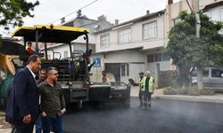 İznik Belediyesi yol seferberliği başlattı.