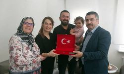 Başkan Oktay Yılmaz’dan şehit ailesine ziyaret
