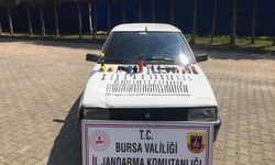Bursa’da trafik levhalarını çalan hırsızlar tutuklandı