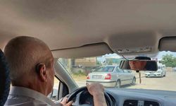 73 yaşındaki sürücü  ehliyet sahibi oldu.