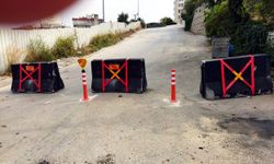Mudanya’da inşaat çalışmasında yol yarıldı