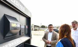 Mustafakemalpaşa’ya mobil atık merkezi kuruldu