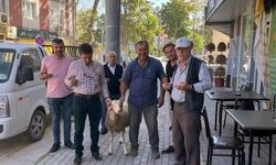 Servisçiler dualar edip kurban keserek sezona başladı