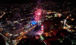 Bursa’da 100. yıl kutlamalarına havai fişekli final