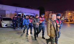 İnegöl'de  Jandarma 5 kaçak şahsı yakaladı