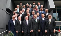 Belediye Başkanlarından Bursaspor'a Destek Ziyareti