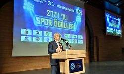 Başkan Bozbey'e "Spora katkı sağlayan başkan" ödülü