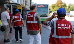 Bursa'da, Toplu taşımada denetimler sürüyor