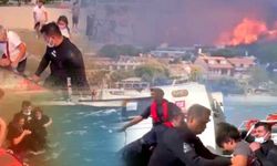 Çanakkale Yangınında Mahsur Kalan 348 Vatandaş Kurtarıldı
