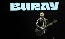 Buray konserinde  Cumhuriyet coşkusu doyasıya yaşandı.