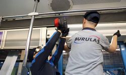 BursaRay vagonlarındaki aydınlatmaları LED’e dönüştü