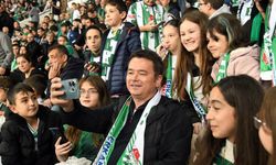 Bursaspor’a çocuklardan taraftar desteği