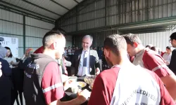 İnegöl'de Başkan Taban'dan personeline sabah çorbası