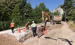 İnegöl'de Bursa Büyüşehir'den altyapı hamlesi