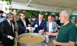Başkan Yılmaz'dan hem ziyaret, hem bereket