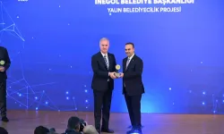 İnegöl Belediyesi'nin 'Yalın Belediyecilik' Projesine Bakanlıktan Ödül