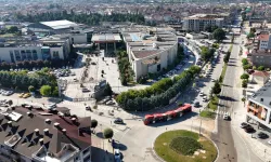 İnegöl'de metrobüs için ilk test sürüşü yapıldı