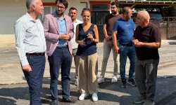 İnegöl'de Başkan Taban çalışmaları yerinde inceledi