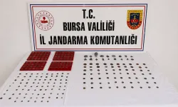 Tarihi eser operasyonu! 273 sikke ve 18 obje ele geçirildi