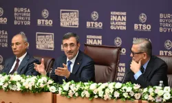 Cevdet Yılmaz BTSO'nun konuğu oldu