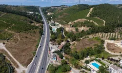 Mudanya yollarına asfalt kaplama çalışması başladı