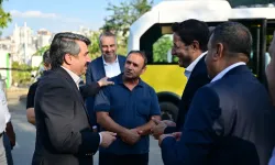 Yıldırım'da Başkan Yılmaz'dan esnafa ziyaret