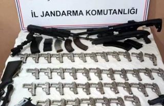 Mercek-7 Operasyonunda 1038 Silah Ele Geçirildi