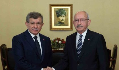 Kılıçdaroğlu, Gelecek Partisi lideri Ahmet Davutoğlu’nu ağırladı