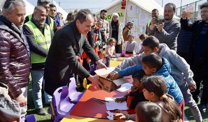 Fatih Erbakan, Hatay’da Bakanlar Soylu ve Koca ile görüştü