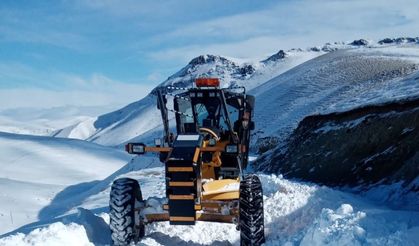 Kars’ta 17 köy yolu ulaşıma kapalı bulunuyor
