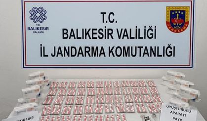 Balıkesir’de jandarmadan uyuşturucu operasyonu