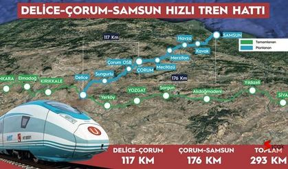 Hızlı Tren ağı Karadeniz’e Ulaşıyor