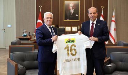 Başkan Mustafa  Bozbey, KKTC’ye gitti.