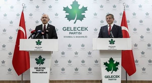 Kılıçdaroğlu ve Davutoğlu ortak basın toplantısı düzenledi.
