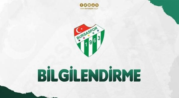 Bursaspor'da bir yeni transferin daha lisansı çıktı