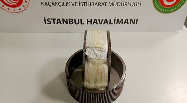 İstanbul Havalimanı'nda 58 kilogram kokain yakalandı
