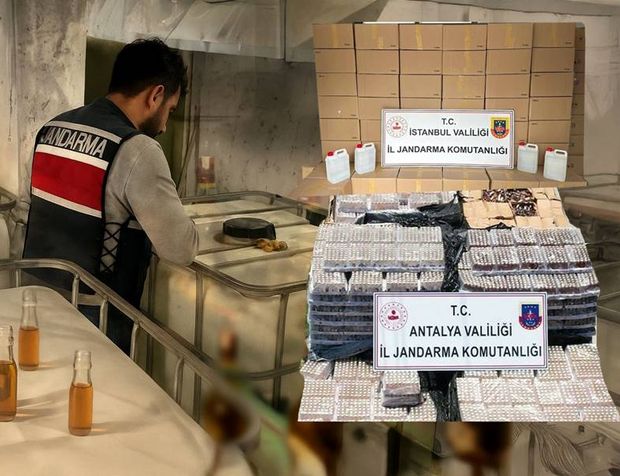 81 İlde 'Sahte Alkol' Operasyonu: 121 Gözaltı