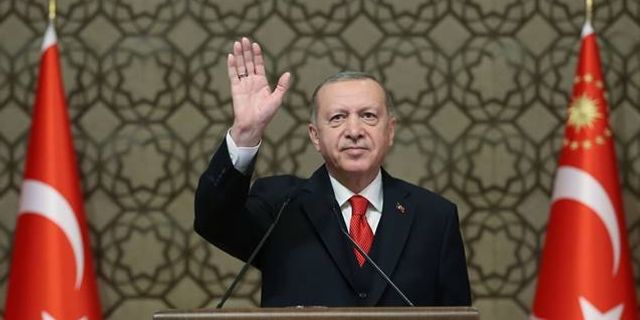 Erdoğan: ''157 ülke ve 12 uluslararası kuruluşa tıbbi yardım ve destek sağladıklarının altını çizdi.''