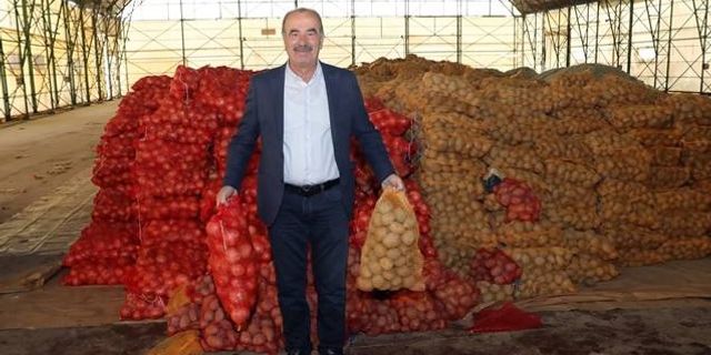 Başkan Hayri Türkyılmaz: ''Gıdaya adil bir şekilde ulaşmaları için yanındayız”