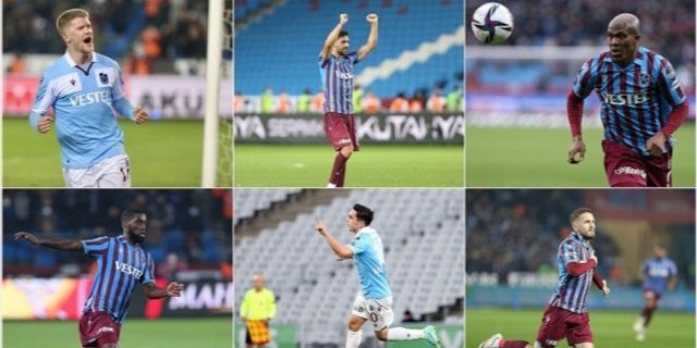 Trabzonspor'un hücum oyuncuları durdurulamıyor