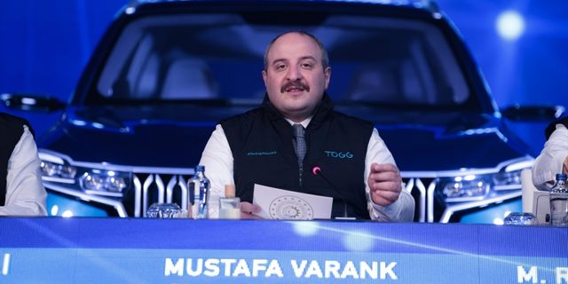 Bakan Varank: Togg'un 2023 yılı hedefi 17-18 bin araç üreterek piyasaya sürmek