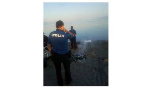 İznik Gölü’nün plajında ,Genç kızlara şezlong yakma gözaltısı