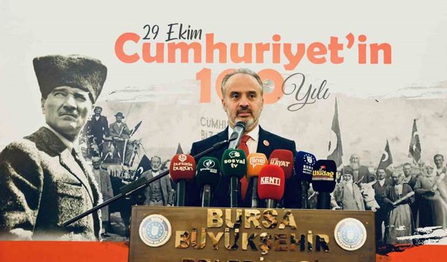 Bursa'da Cumhuriyetin 100. yılı  coşkuyla kutlanacak