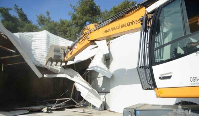 Osmangazi Belediyesi, Tarım arazilerine kalkan oluyor