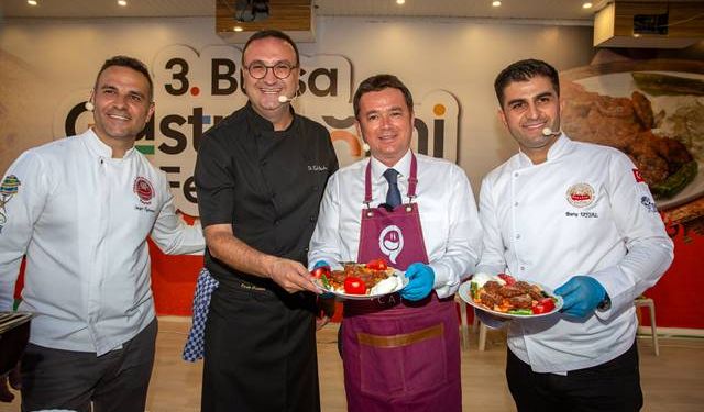 3. Bursa Gastronomi Festivali’nin heyecanı erken başladı.