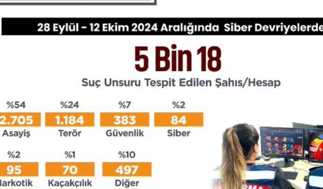 Siber devriyeler, sanal dünyada da suçluların peşinde